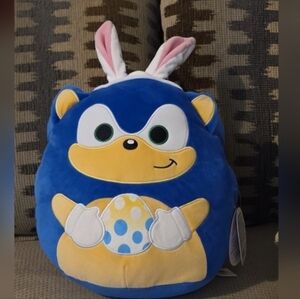 NEW Easter 2025 Target Squishmallows Sonic the Hedgehog Bunny Ears 12"  Plush